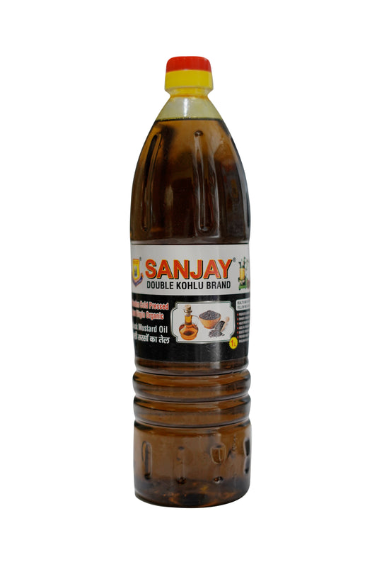 Black Mustard Oil Kachi Ghani ( Wooden Cold Press )